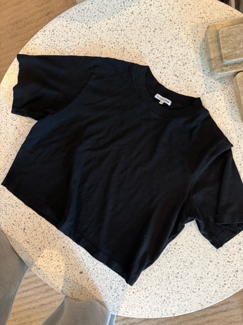 Men's Black Crewneck Shirt